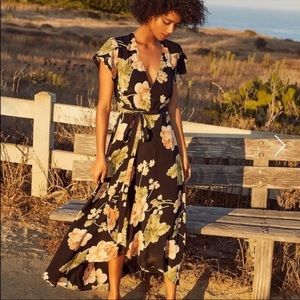 Christy Dawn Autumn dress - Night Peony